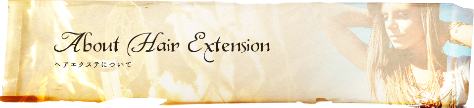 ヘアエクステについて